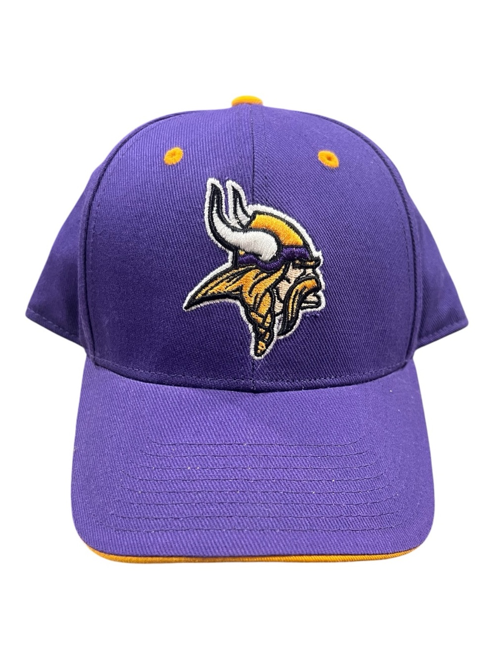 Minnesota Vikings Purple Embroidered Logo Baseball Cap